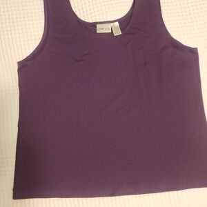 Chico's Rich Purple Tank Top